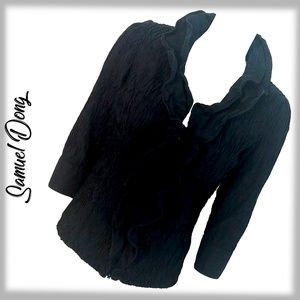 SAMUEL DONG Textured Blouse - S